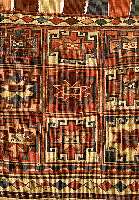 taschenfront Schahsawan, um 1930, Wolle auf Wolle, ca. 65 x 55 cm, SchÄtzwert: 950.- EURO, EHZ: 2