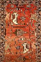 Hamadan, Persien, ca. 40 Jahre, Wolle auf Baumwolle, ca. 328 x 156 cm, SchÄtzwert: 950.- EURO, EHZ: 2-3