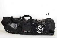 OGIO Golfreisetasche mit Rollen, schwarz, Modell Straight Jacket Black, neuwertig, L. ca. 129 cm