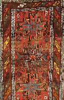 Kazak, Rußland, ca. 40 Jahre, Wolle auf Wolle, ca. 225 x 133 cm, SchÄtzwert: 1450.- EURO, EHZ: 2