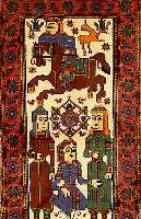 Bachtiar, Persien, ca. 40 Jahre, Wolle auf Baumwolle, ca. 210 x 120 cm, SchÄtzwert: 650.- EURO, EHZ: 3