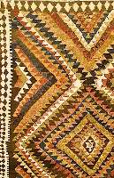 Shahsawan Kelim, Persien, ca. 50 Jahre, Wolle auf Wolle, ca. 188 x 160 cm, SchÄtzwert: 650.- EURO, EHZ: 3