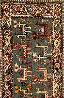 Shahsawan sumakh, Persien, um 1920, Wolle auf Wolle, ca. 99 x 40 cm, SchÄtzwert: 450.- EURO, EHZ: 2-3