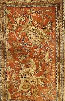 Ghom Seide fein, Persien, um 1950, reine Naturseide, ca. 93 x 56 cm, SchÄtzwert: 750.- EURO, ca. 700.000 Kn/qm, EHZ: 2