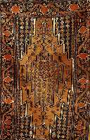 Mazlaghan, Persien, ca. 50 Jahre, Wolle auf Baumwolle, ca. 203 x 124 cm, SchÄtzwert: 650.- EURO, EHZ: 3