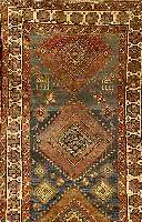 Shahsawan, Persien, ca. 60 Jahre, Wolle auf Wolle, ca. 430 x 110 cm, SchÄtzwert: 1100.- EURO, EHZ: 3