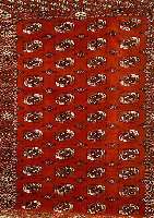 Yamut fein, Rußland, um 1910, Wolle auf Wolle, ca. 312 x 220 cm, SchÄtzwert: 6500.- EURO, EHZ: 2