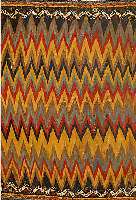 Afschar Rokorsi, Persien, um 1930, Wolle auf Wolle, ca. 112 x 112 cm, SchÄtzwert: 750.- EURO, EHZ: 2
