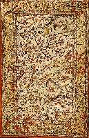 Ghom seide fein, Persien, ca. 30 Jahre, reine Naturseide, ca. 154 x 101 cm, SchÄtzwert: 3200.- EURO, ca. 850.000 Kn/qm, EHZ: 2