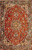 Mobareke Esfahan, Persien, ca. 40 Jahre, Wolle auf Baumwolle, ca. 159 x 105 cm, SchÄtzwert: 750.- EURO, EHZ: 3