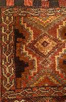 Gashgai Tasche, Persien, ca. 50 Jahre, Wolle auf Wolle, ca. 63 x 58 cm, SchÄtzwert: 380.- EURO, EHZ: 2