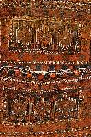 Doppeltasche sumakh, Persien, um 1930, Wolle auf Wolle, ca. 115 x 160 cm, EHZ: 3-4