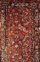 Heriz, Persien, um1950, Wolle auf Baumwolle, ca. 190 x 137 cm, SchÄtzwert: 850.- EURO, EHZ: 3