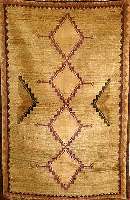 Gabbeh Alt, Persien, ca. 50 Jahre, Wolle auf Wolle, ca. 162 x 110 cm, SchÄtzwert: 850.- EURO, EHZ: 3
