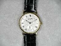 CERTINA Herrenarmbanduhr, Schweiz um 1995, Metall hartverg., Edelst.-Bod. u. Glasrd. auf- gedr., guill. u. vers. Kontrastzifferbl., gebl . Stahlz., ...