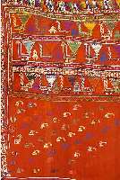 Pferdedecke, Gashgai, ca. 20 Jahre, Wolle auf Wolle, ca. 148 x 100 cm, EHZ: 2