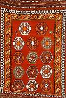 Gashgai Kelim, Persien, ca. 20 Jahre, Wolle auf Wolle, ca. 270 x 155 cm, EHZ: 2