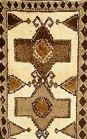 Gabbeh, Persien, ca. 40 Jahre, Wolle auf Wolle, ca. 175 x 105 cm, EHZ: 3