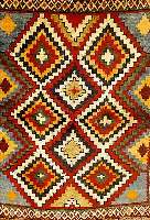Gabbeh, Persien, ca. 40 Jahre, Wolle auf Wolle, ca. 150 x 120 cm, EHZ: 2