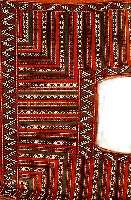 Ofenteppich, Turkmenistan, ca. 30 Jahre, Wolle auf Baumwolle, ca. 310 x 210 cm, EHZ: 2 selten.