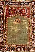 Konja, TÜrkei, um 1880, Wolle auf Wolle, ca. 121 x 110 cm, SchÄtzwert: 800.- EURO, EHZ: 4-5