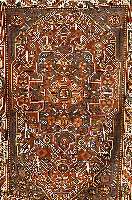 Khamse, Persien, um 1920, Wolle auf Wolle, ca. 154 x 110 cm, SchÄtzwert: 600.- EURO, EHZ: 3-4