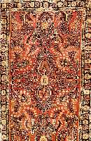 US-Reimport Sarogh, Persien, um 1930, Wolle auf Baumwolle, ca. 140 x 82 cm, SchÄtzwert: 1100.- EURO, EHZ: 3