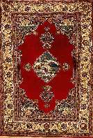 Keschan, Persien, ca. 80 Jahre, Wolle auf Baumwolle, ca. 198 x 141 cm, SchÄtzwert: 4500 EURO, EHZ: 2