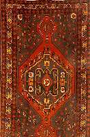 Beshir, Afghanistan, ca. 30 Jahre, Wolle auf Wolle, ca. 165 x 90 cm, SchÄtzwert: 330.- EURO,Mottenfraß. gereinigt
