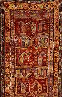 Baku, Rußland, um 1935, Wolle auf Wolle, ca. 225 x 120 cm, SchÄtzwert: 1250.- EURO, EHZ: 3