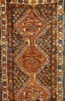 Shiraz, Persien, um 1930, Wolle auf Wolle, ca. 230 x 125 cm, SchÄtzwert: 1100.- EURO, EHZ: 4-5