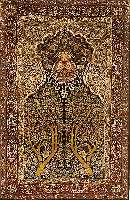 Agypten, ca. 40 Jahre, reine Naturseide, ca. 134 x 87 cm, SchÄtzwert: 1400.- EURO, EHZ: 2-3