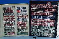 Briefmarken, Deutsches Reich, Steckbuch vollgestopft mit Marken aus dem 3. Reich, alle Werte vielfach, teils in großer Zahl, dazu ein ...