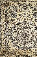 Nain fein, Persien, neuwertig, Korkwolle mit Seide, ca. 348 x 250 cm, SchÄtzwert: 9500.- EURO, ca. 1,0 Mio. Kn/qm, EHZ: 1-2