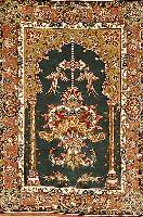Hereke fein sign, China, ca. 10 Jahre, reine Naturseide, ca. 44 x 30 cm, SchÄtzwert: 970.- EURO, ca. 2,0 Mio. Kn/qm, EHZ: 1-2