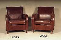 Ledersessel, deutsch, im Stil von 1950, Gestell Buche massiv, Lederbezug, leichte Ge- brauchsspuren, lose Kissen, zeitlos elegantes MÖbel, ca. ...