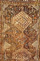 Kamseh, Persien, um 1920, Wolle auf Wolle, ca. 240 x 150 cm, Schätzwert: 950.- EURO, EHZ: