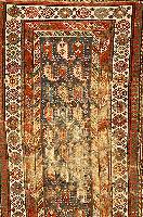 Talesch, Rußland, um 1890, Wolle auf Wolle, ca. 210 x 110 cm, SchÄtzwert: 1600.- EURO, EHZ: 5