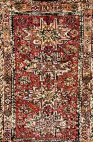 Leschgi, Rußland, ca. 70 Jahre, Wolle auf Wolle, ca. 200 x 130 cm, SchÄtzwert: 1150.- EURO, EHZ: 2-3
