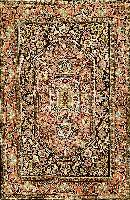 Ghom Seide, Persien, ca. 40 Jahre, reine Naturseide, ca. 155 x 102 cm, SchÄtzwert: 1700.- EURO, EHZ: 2