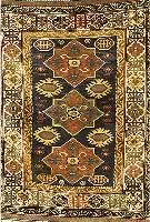Kuba, Rußland, um 1900, Wolle auf Wolle, ca. 134 x 107 cm, SchÄtzwert: 2400.- EURO, EHZ: 3