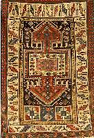 Shirwan, Rußland, um 1860, Wolle auf Wolle, ca. 134 x 93 cm, SchÄtzwert: 1100.- EURO, EHZ: