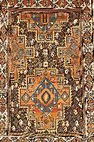 Afshar, Persien, um 1930, Wolle auf Wolle, ca. 138 x 94 cm, SchÄtzwert: 900.- EURO, EHZ: