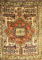 Täbriz Tabatabai, Persien, ca. 40 Jahre, Wolle auf Baumwolle, ca. 130 x 103 cm, Schätzwert: 850.- EURO, EHZ: 3-4
