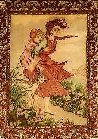 TÄbriz, Persien, ca. 60 Jahre, Wolle auf Baumwolle, ca. 67 x 51 cm, SchÄtzwert: 750.- EURO, EHZ: 2
