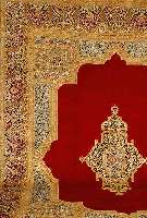 Kerman fein, Persien, ca. 60 Jahre, Wolle auf Baumwolle, ca. 420 x 314 cm, SchÄtzwert: 2100.- EURO, ca. 490.000 Kn/qm, gereinigt, EHZ: 2-3