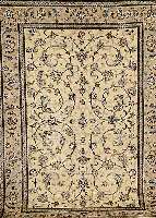 Nain fein, Persien, ca. 10 Jahre, Korkwolle mit Seide, ca. 213 x 151 cm, SchÄtzwert: 3800.- EURO, ca. 950.000 Kn/qm, EHZ: 1-2