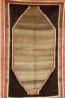 Gabbeh Alt, Persien, ca. 40 Jahre, Wolle auf Wolle, ca. 186 x 120 cm, Schätzwert: 610.- EURO, Ehz: 3