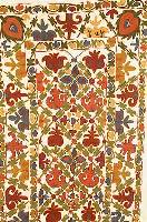 Susani Stickerei, Buchara, ca. 40 Jahre, Baumwolle/Seide, ca. 153 x 90 cm, SchÄtzwert: 800.- EURO, EHZ: 2