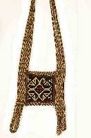 Kammel Schmuckband, Persien, um 1930, Wolle auf Wolle, ca. 23 x 17 cm, Schätzwert: 750.- EURO, EHZ: 2